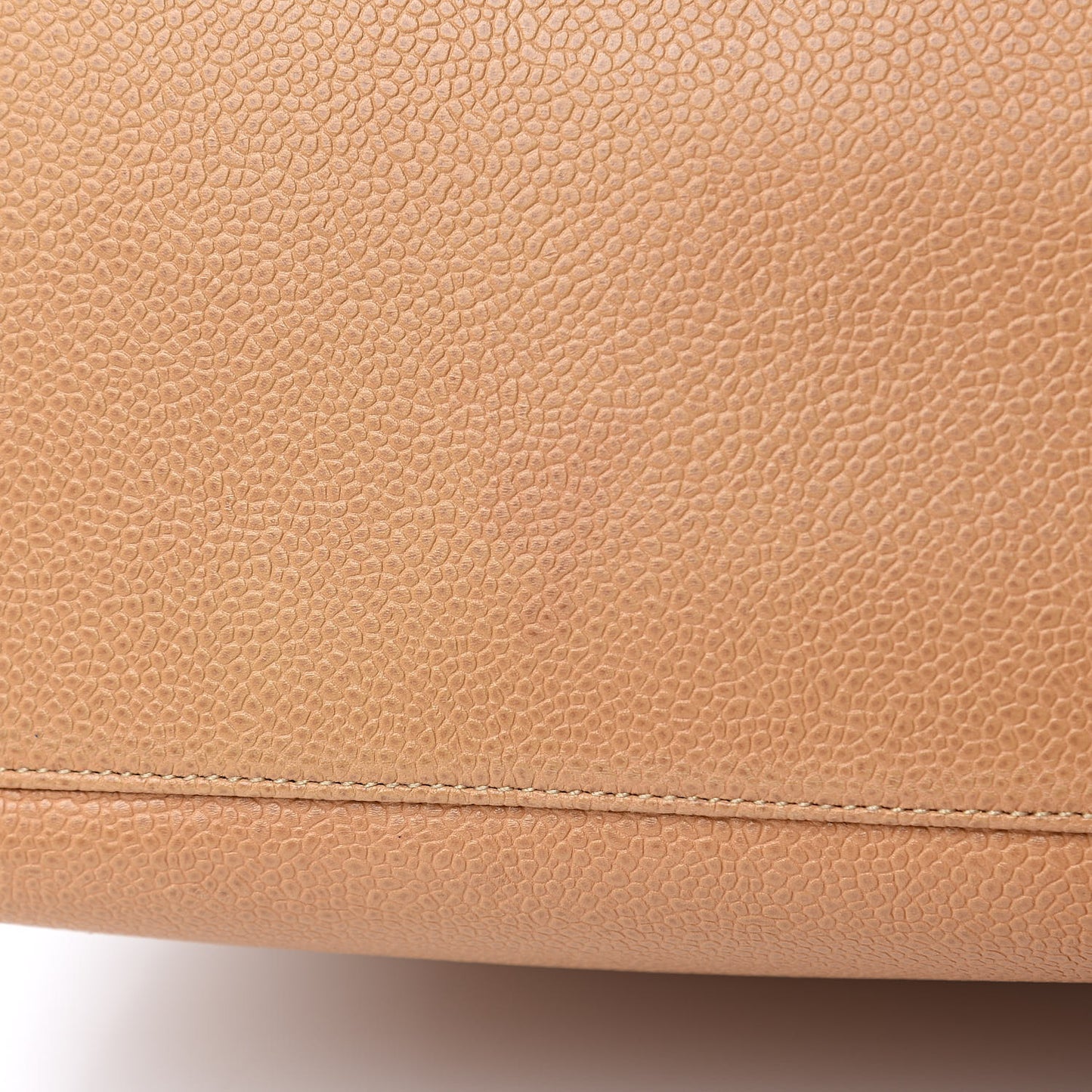 Caviar CC Shoulder Bag Beige