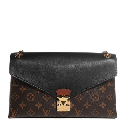 Louis Vuitton Monogram Pallas Chain Black 1 of 8