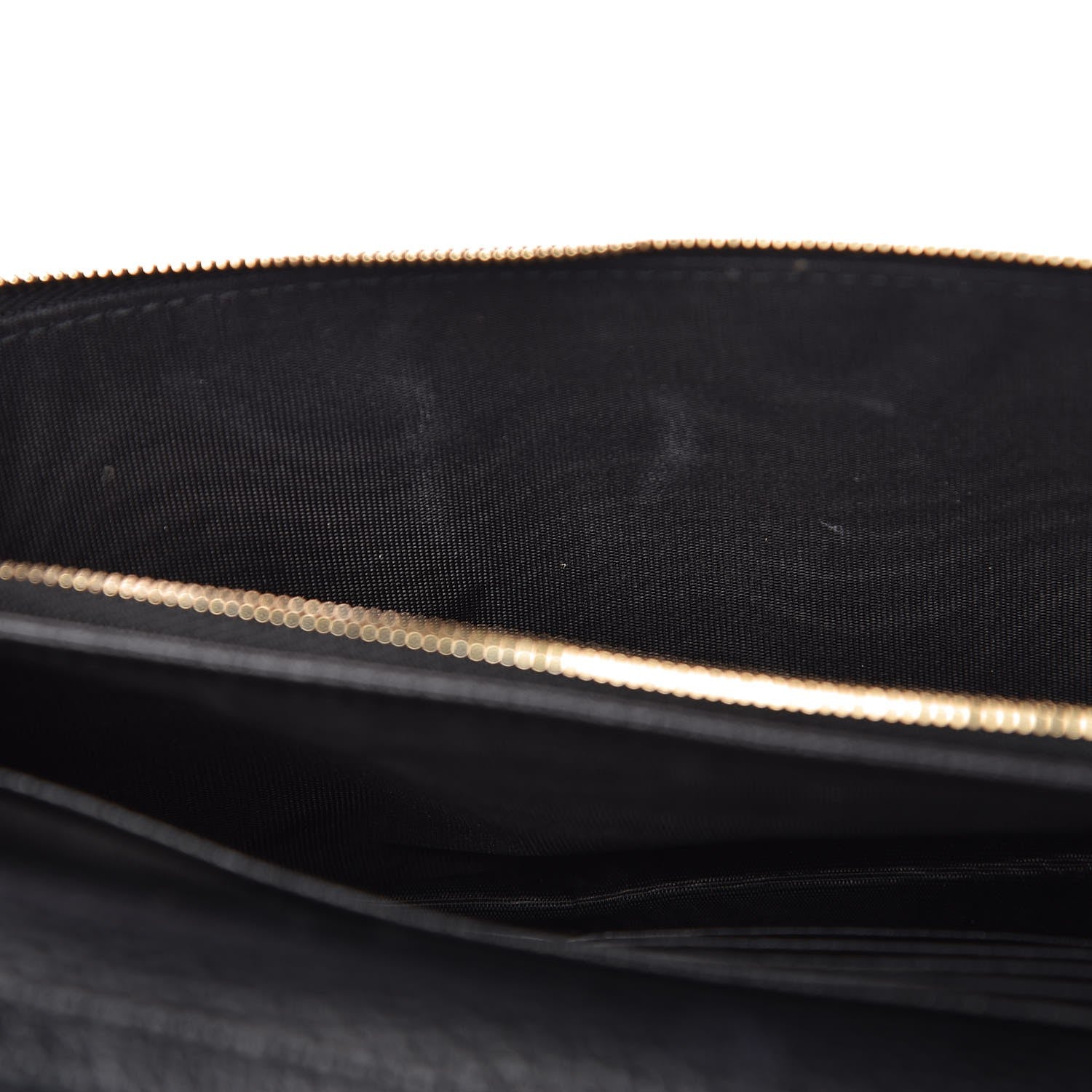 Gucci Dollar Calfskin Mini Swing Wallet Bag Black 10 of 11