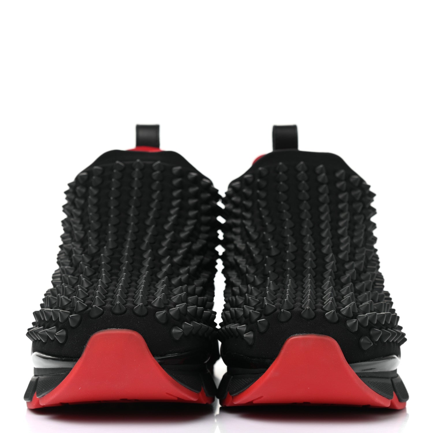 Christian Louboutin Neoprene Spike Sock Donna Flat Sneakers 35.5 Black 2 of 10