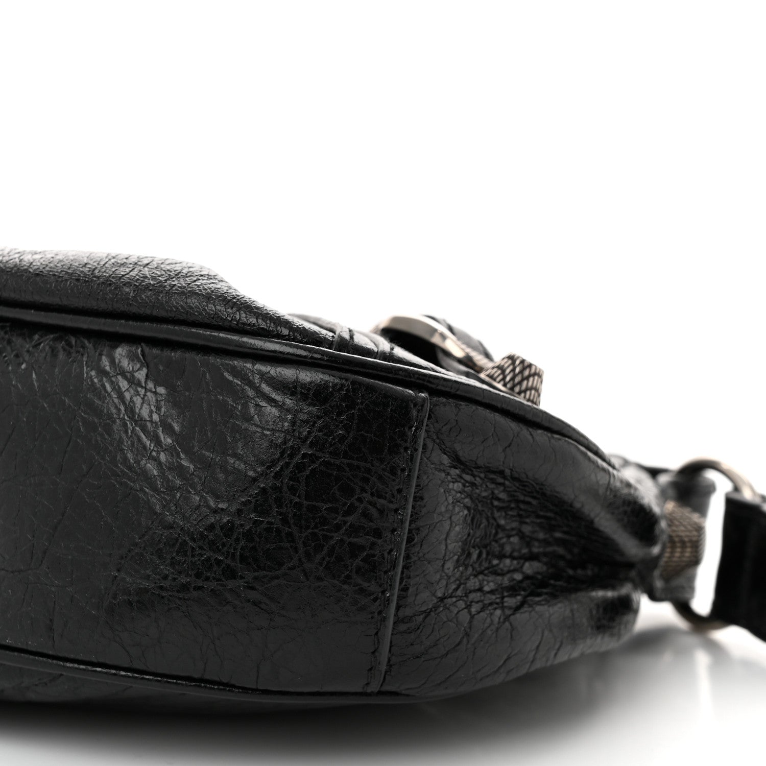 Balenciaga Agneau Arena Le Cagole Shoulder Bag XS Black 10 of 10