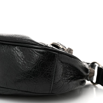 Balenciaga Agneau Arena Le Cagole Shoulder Bag XS Black 10 of 10