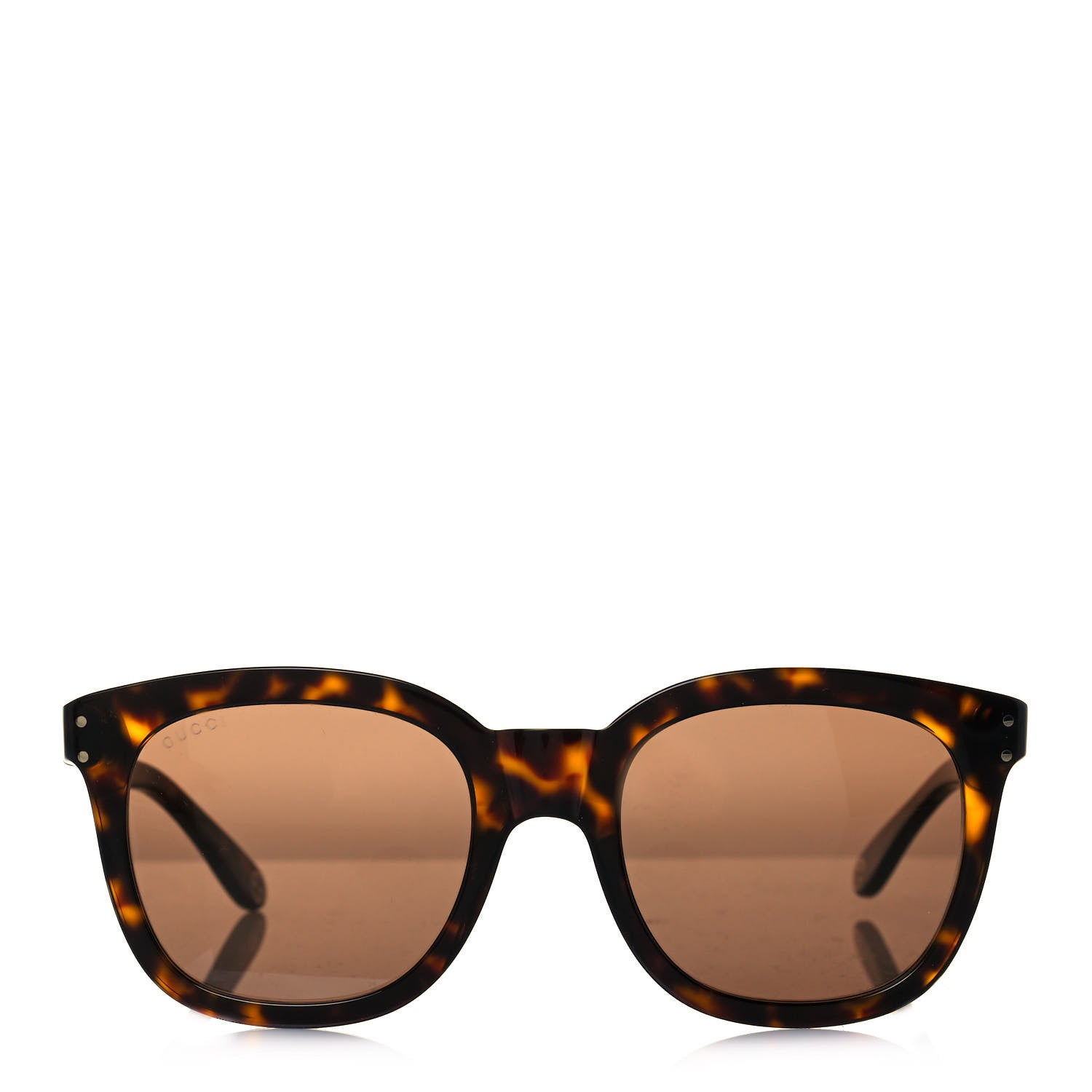 Gucci Acetate Square Sunglasses GG0571S Havana Brown 2 of 9