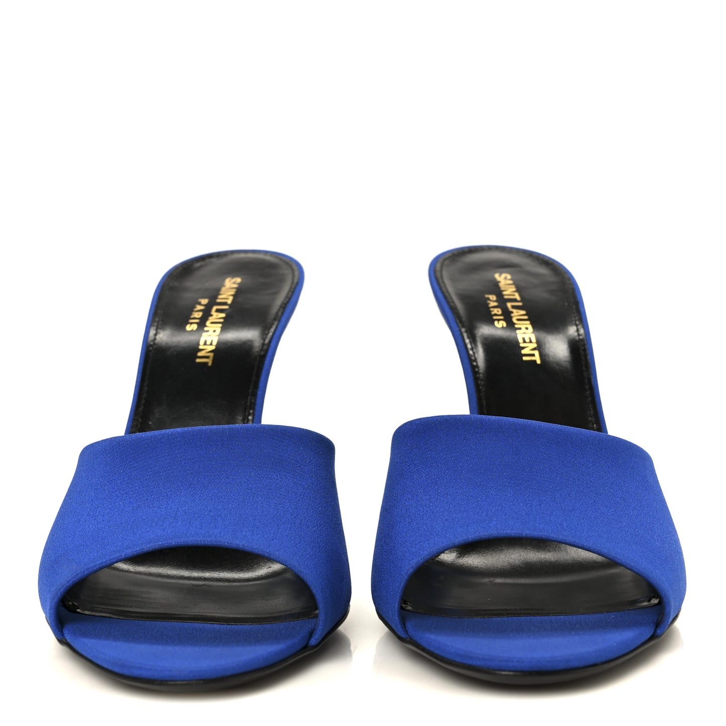 Crepe De Chine Sandals 37.5 Picasso Blue