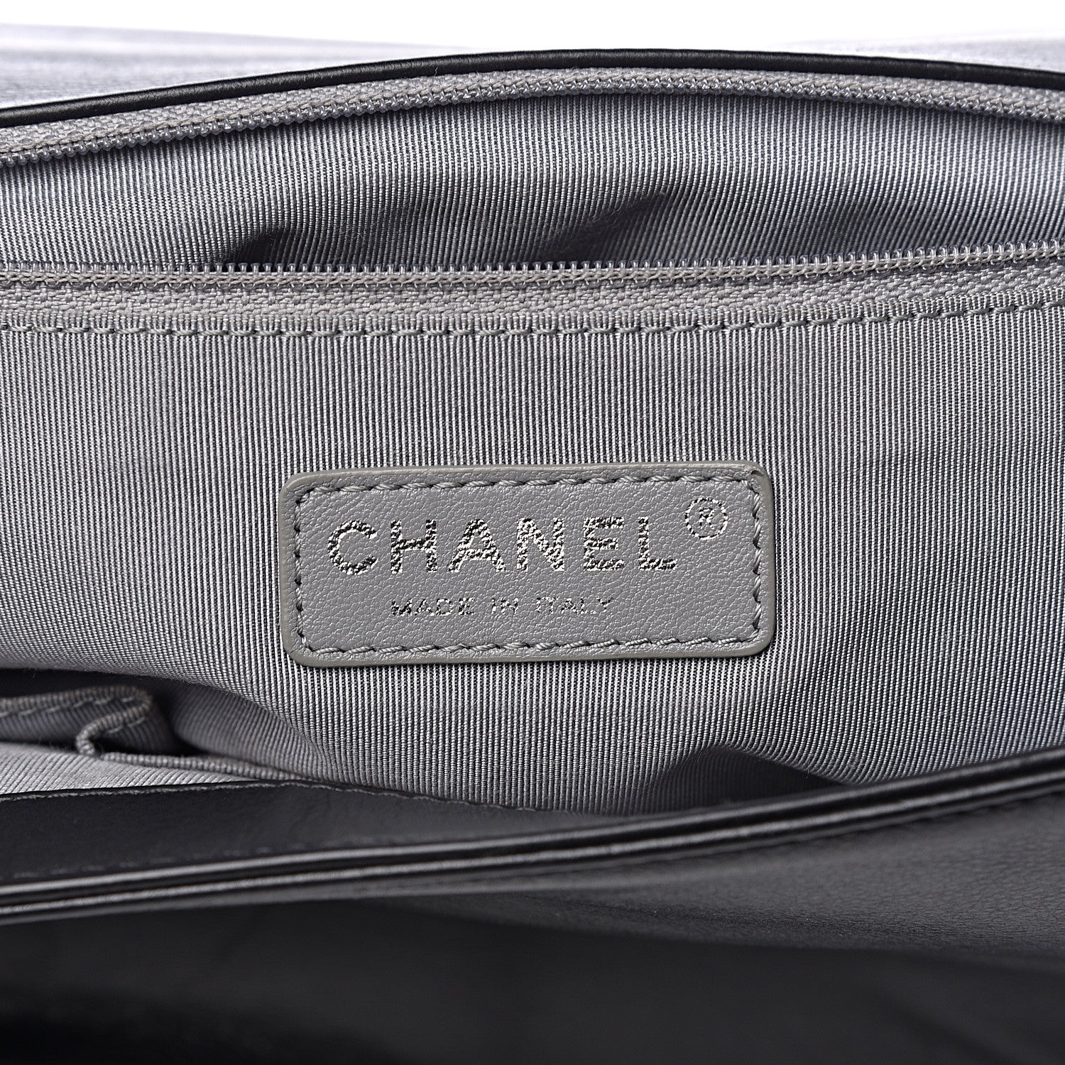 Chanel Calfskin Quilted Large Boy Flap Black 6 of 20