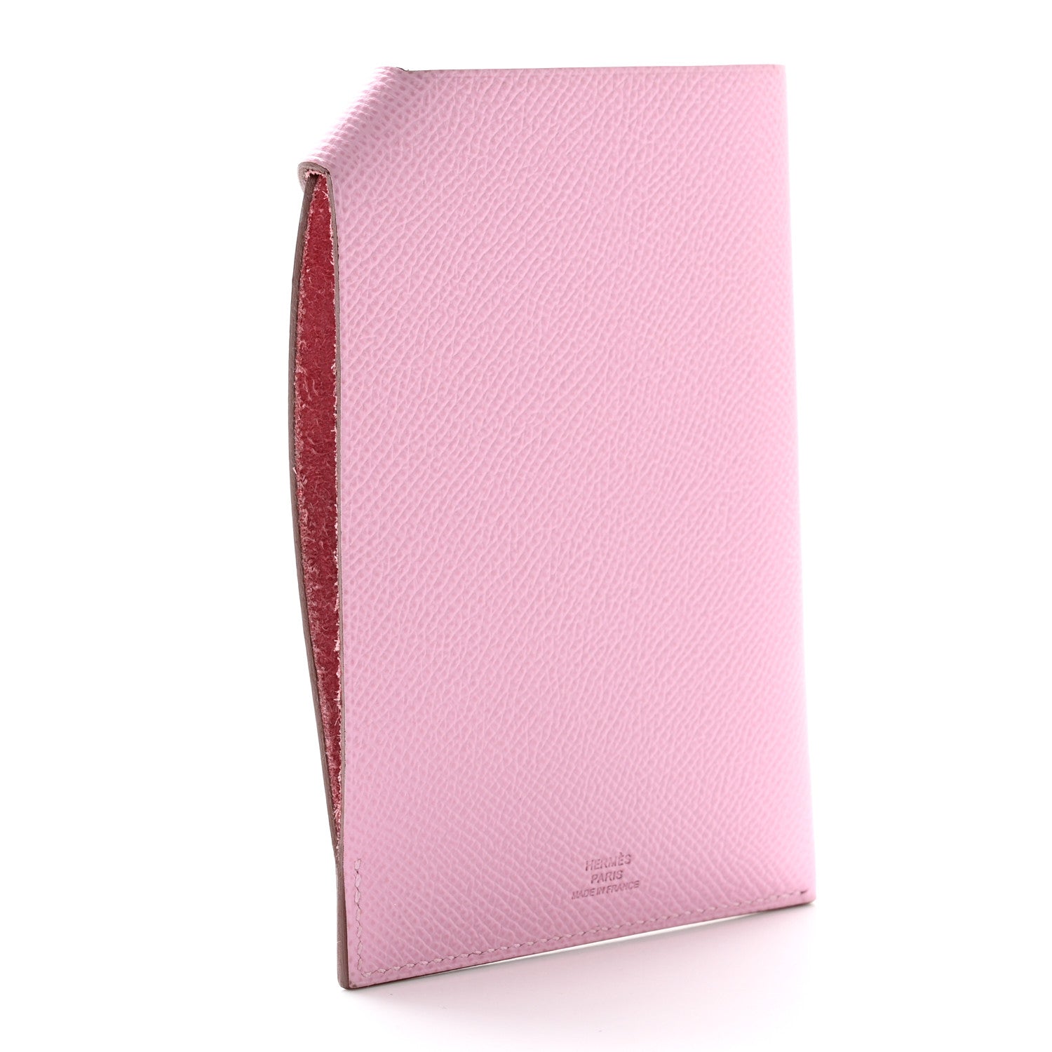 Hermes Epsom Tarmac PM Passport Holder Mauve Sylvestre 3 of 9