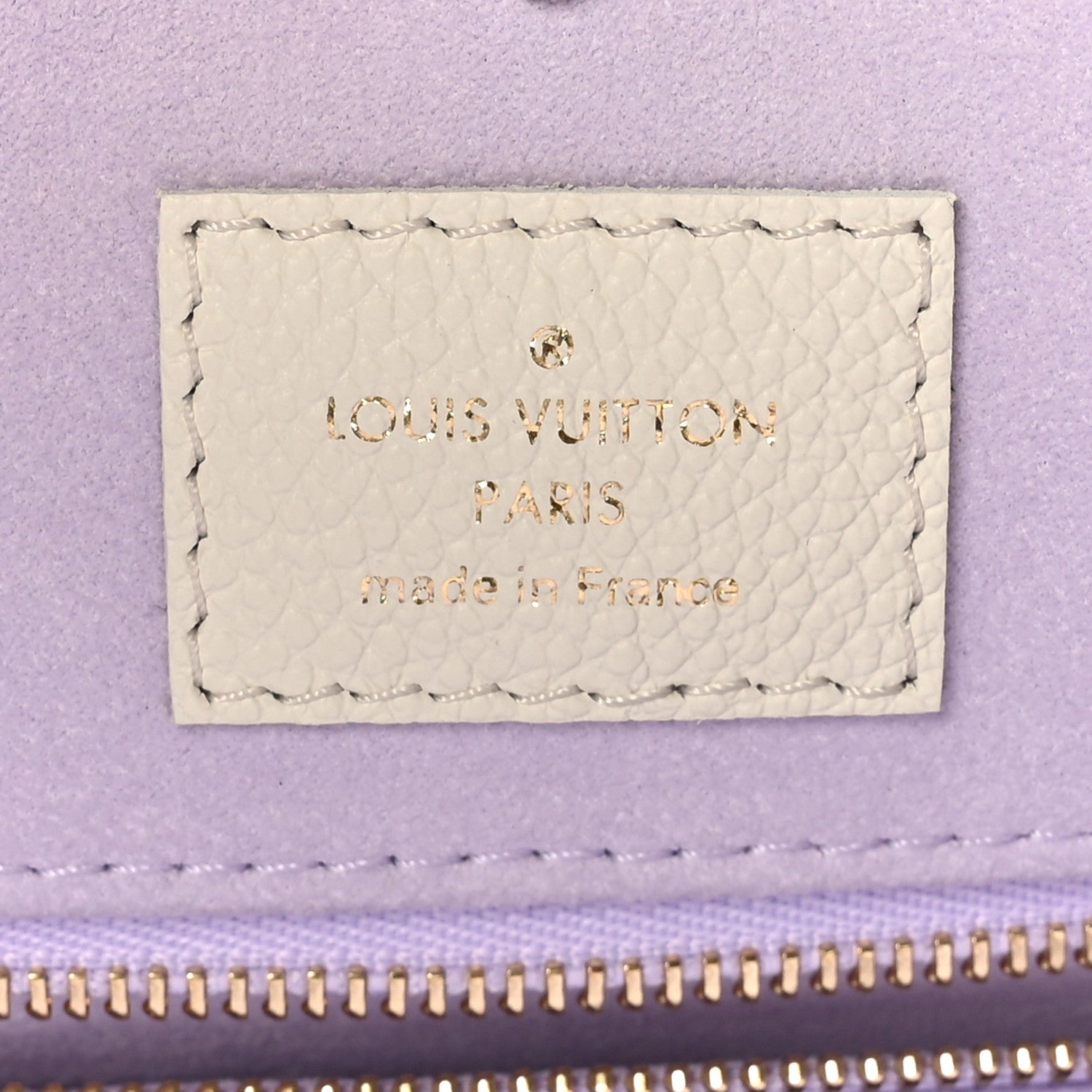Louis Vuitton Empreinte Monogram Giant Onthego MM Latte Bubble Tea 6 of 8