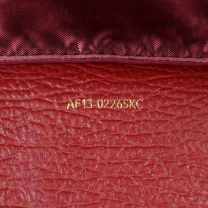 3.1 Phillip Lim 3.1 Textured Calfskin Mini Pashli Satchel Crimson 7 of 7