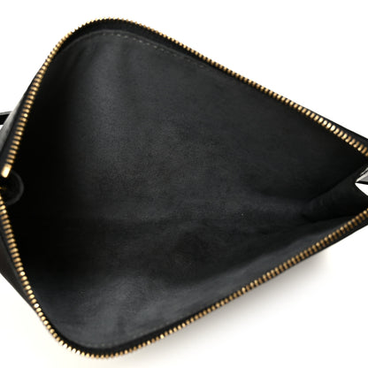 Louis Vuitton Epi Pochette Accessories 21 Black 5 of 10
