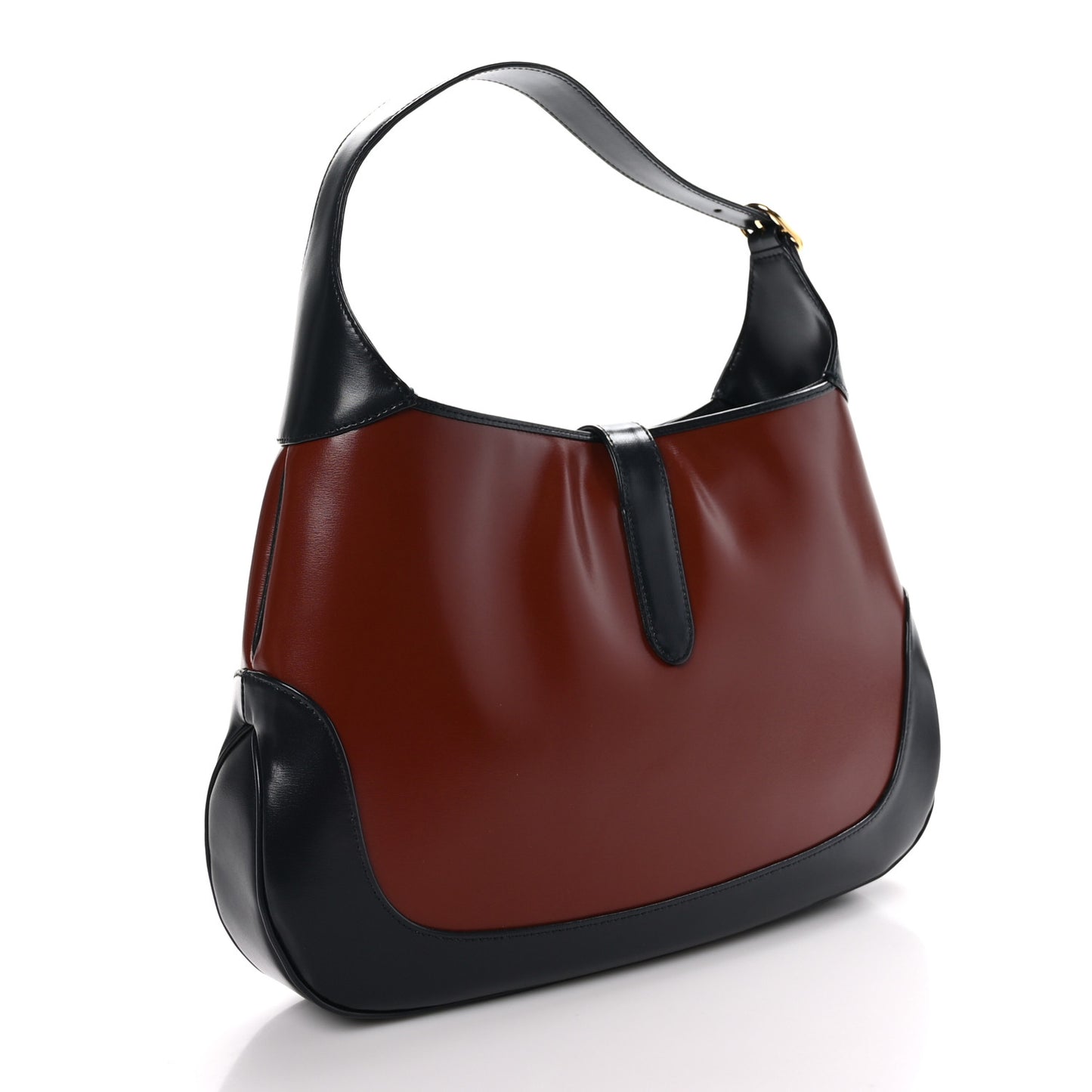 Boarded Dyana Lux Calfskin Bi-Color Medium Jackie 1961 Hobo Red Mineral Blue