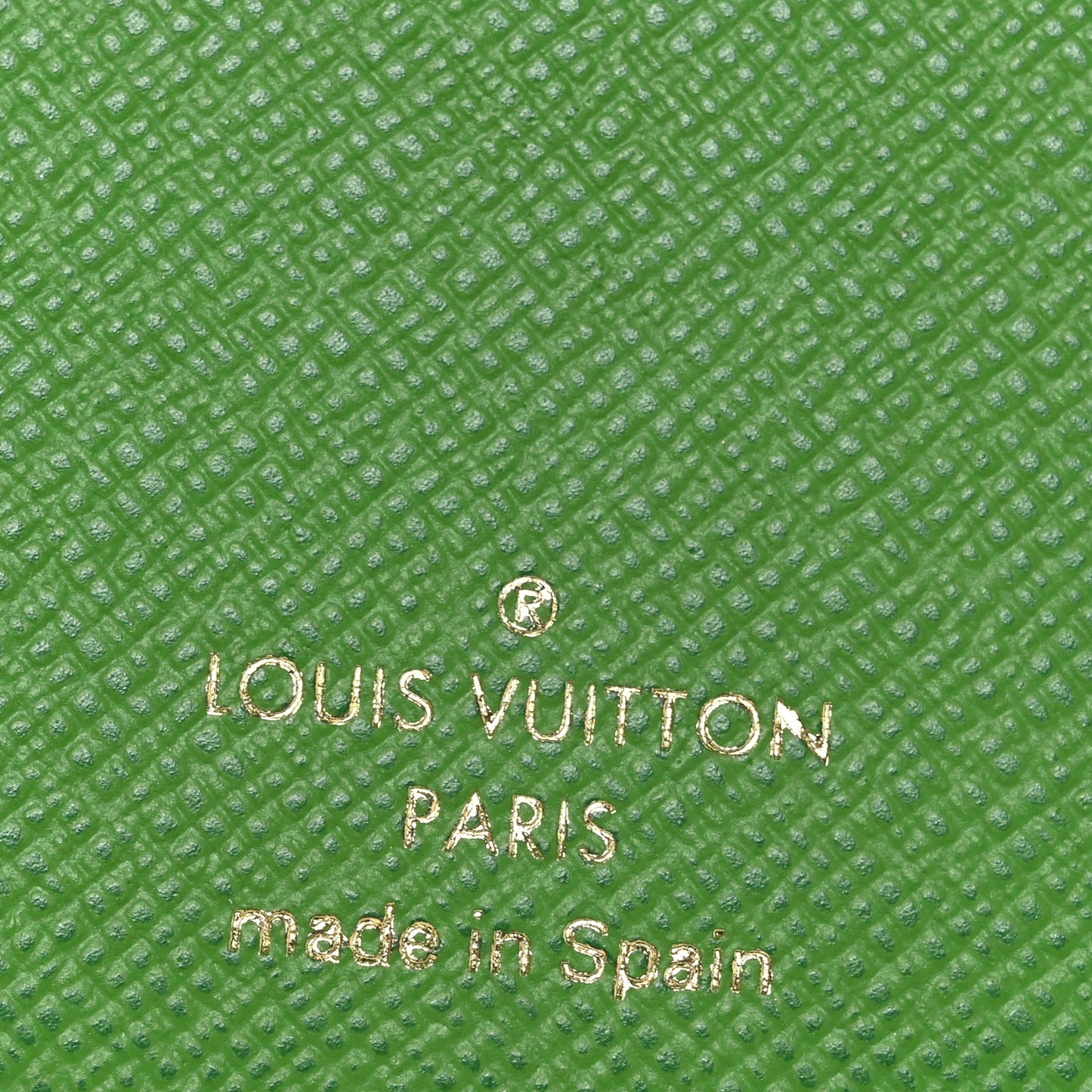 Monogram Insolite Wallet Green