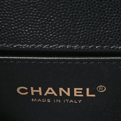 Chanel Caviar Quilted Small Boy Flap Black 5 of 9