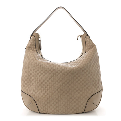 Gucci Guccissima Medium Nice Hobo Beige 1 of 11