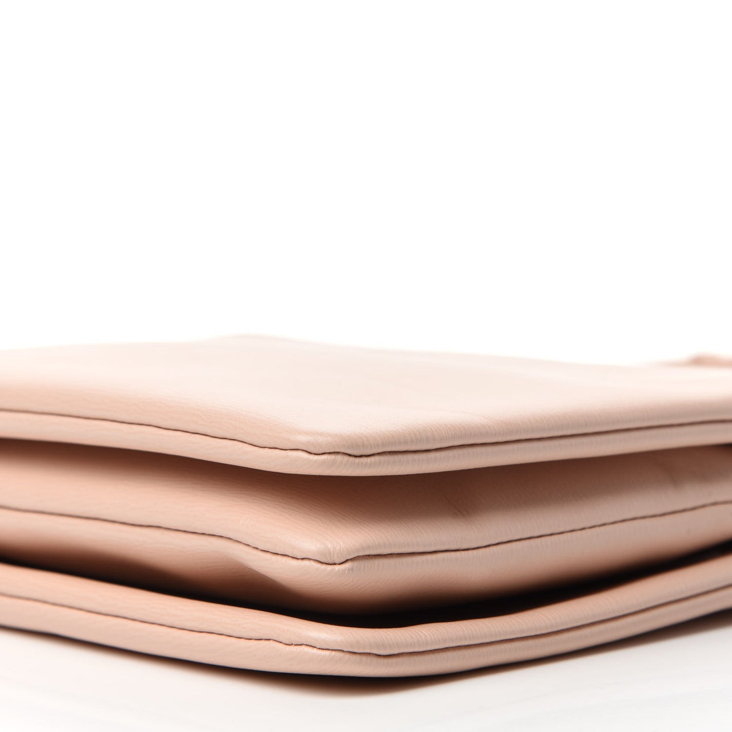 Liege Calfskin Small Trio Crossbody Bag Blush
