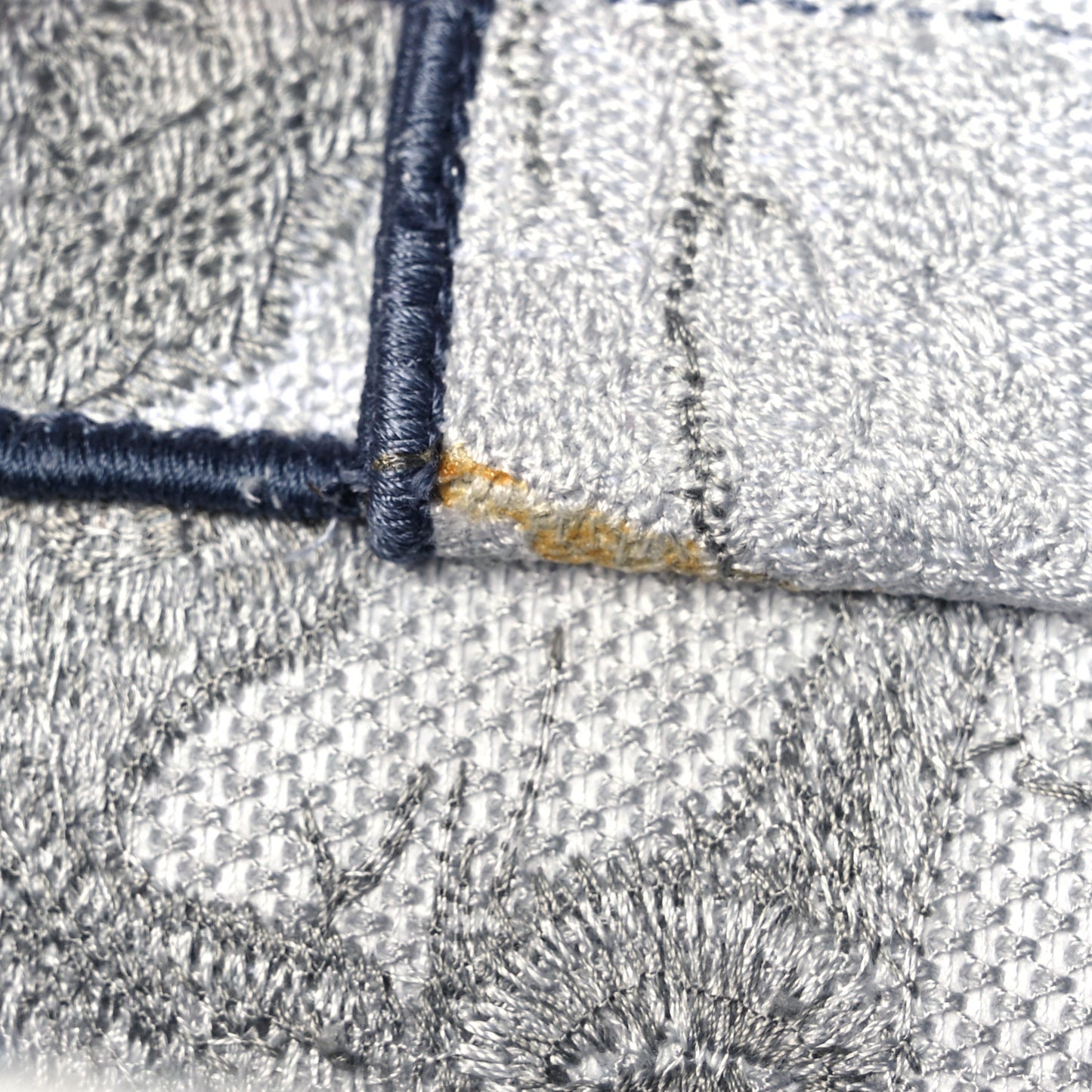 Gradient Canvas Embroidered Large Dioriviera Toile De Jouy Book Tote Blue