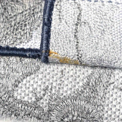 Christian Dior Gradient Canvas Embroidered Large Dioriviera Toile De Jouy Book Tote Blue 9 of 12