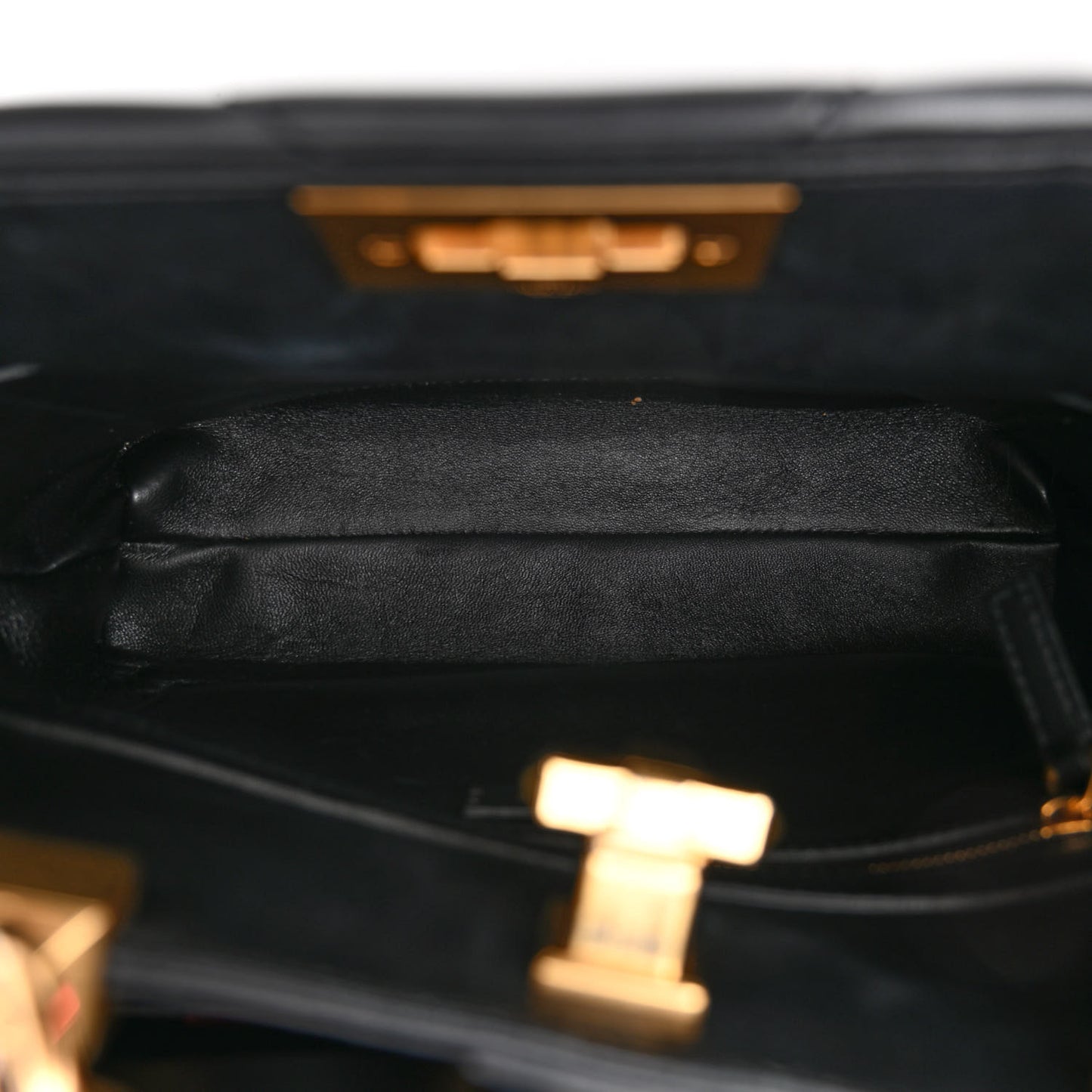 Nappa Roman Stud The Handle Bag Black