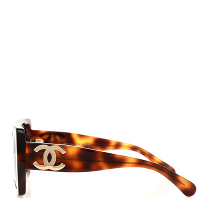 Chanel Square Polarized CC Sunglasses 5494-A Tortoise Brown 3 of 9