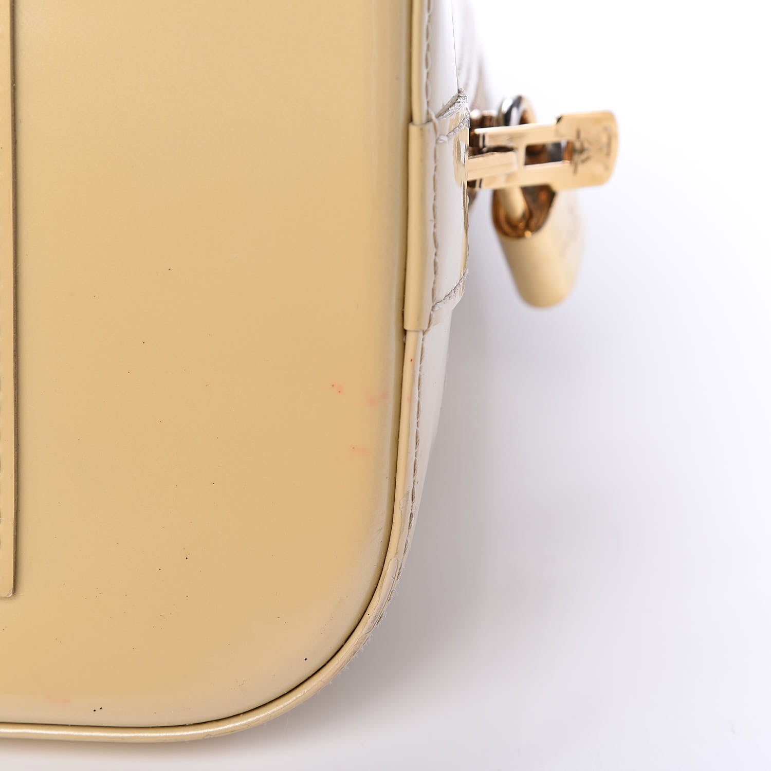 Louis Vuitton Vernis Alma PM Blanc Corail 16 of 18