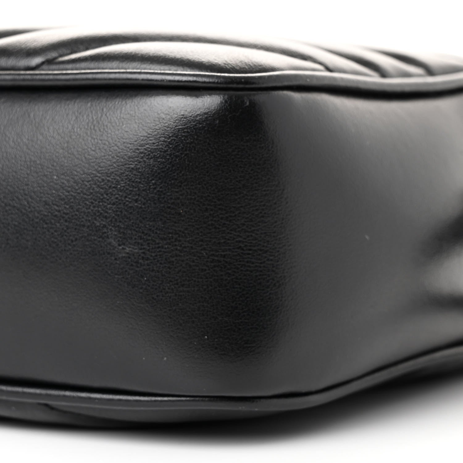 Saint Laurent Calfskin Matelasse Monogram Monochrome Lou Camera Bag Black 10 of 11