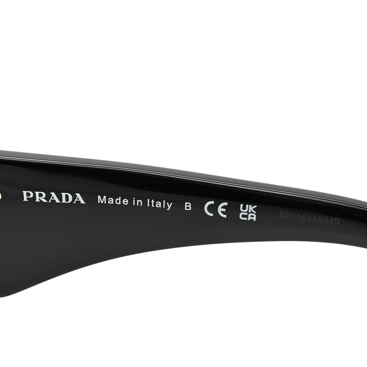Acetate Symbole Sunglasses SPR 13Z Black