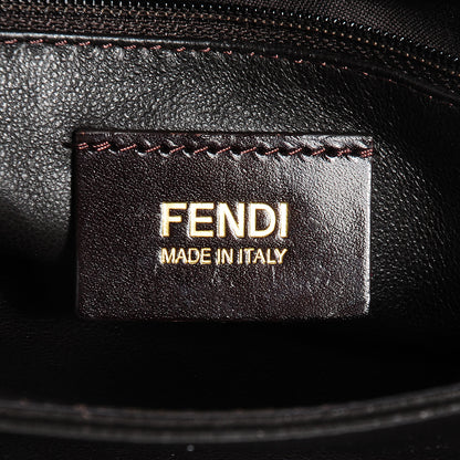 Fendi Zucca Vitello Classico No.1 Satchel Tobacco Moro 6 of 10