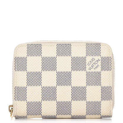 Louis Vuitton Damier Azur Zippy Coin Purse 1 of 7