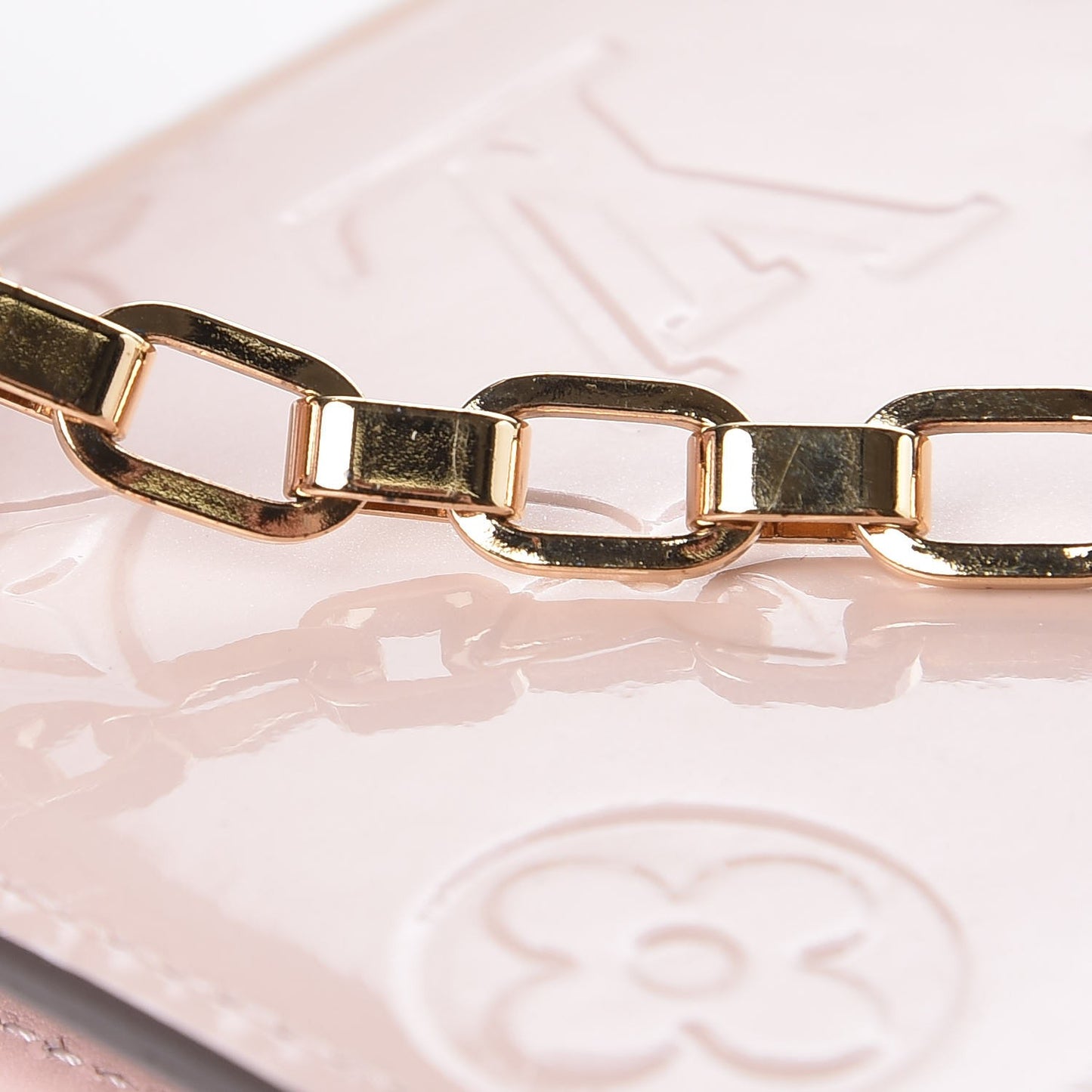 Vernis Chaine Wallet Rose Angelique