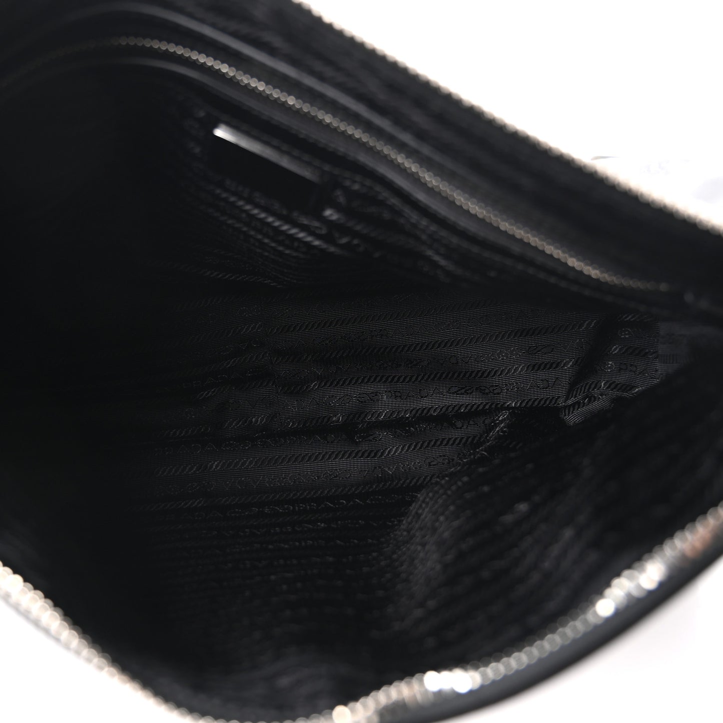 Vitello Shine Shoulder Bag Black