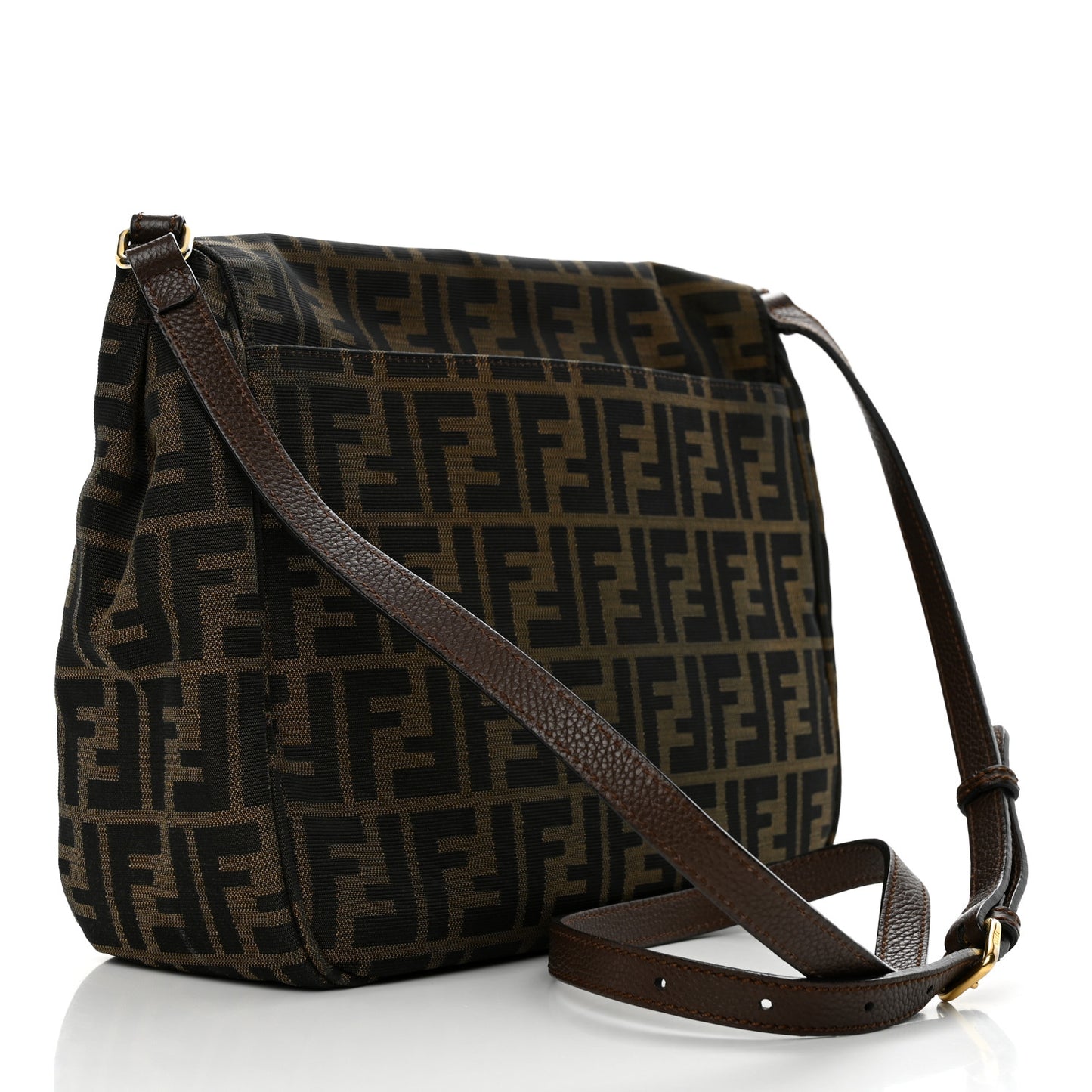 Zucca Vitello Artic Messenger Bag Tobacco Castagna