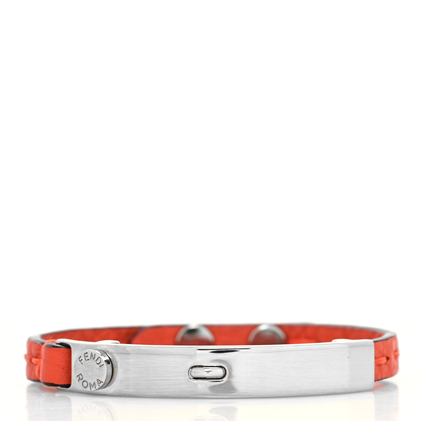Calfskin Romano Selleria Bracelet Orange