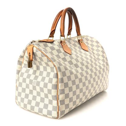 Louis Vuitton Damier Azur Speedy 35 2 of 10