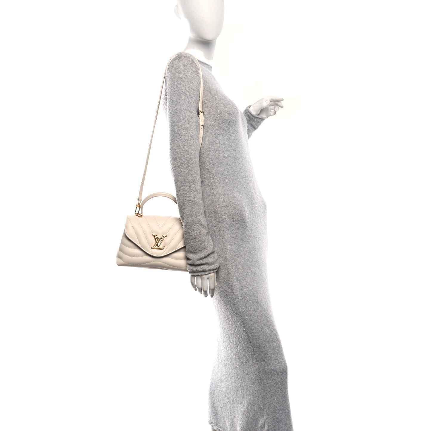 Calfskin Hold Me New Wave Ivory