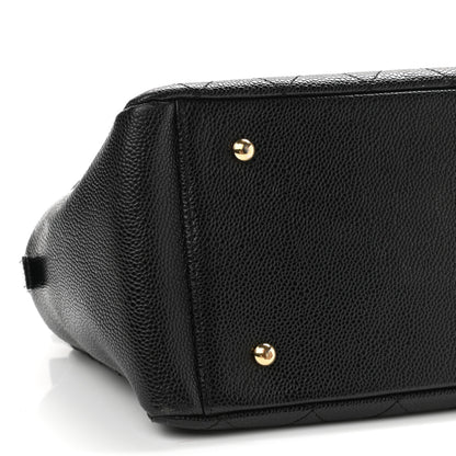 Chanel Caviar Quilted Petit Timeless Tote PTT Black 8 of 10