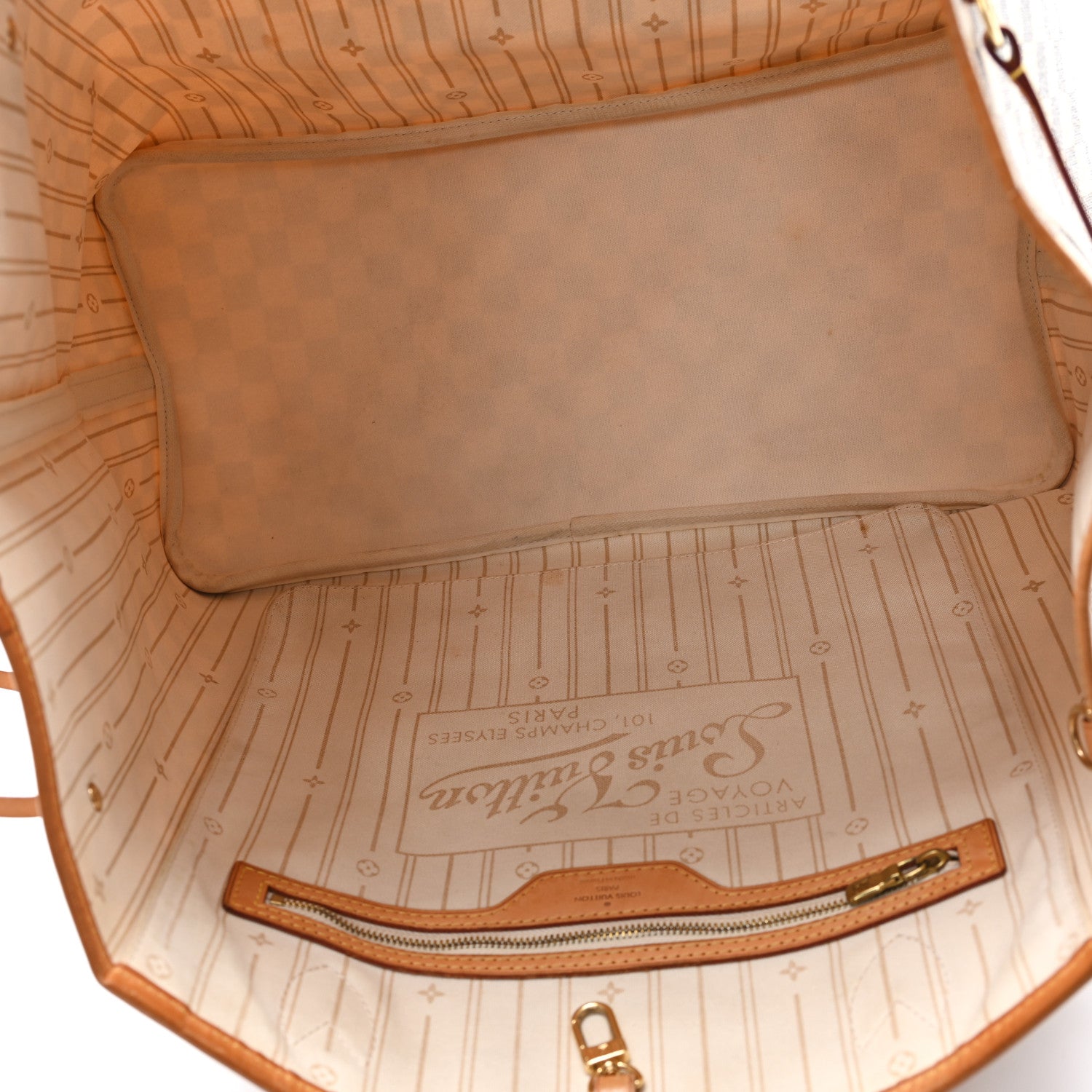 Louis Vuitton Damier Azur Neverfull GM 5 of 10