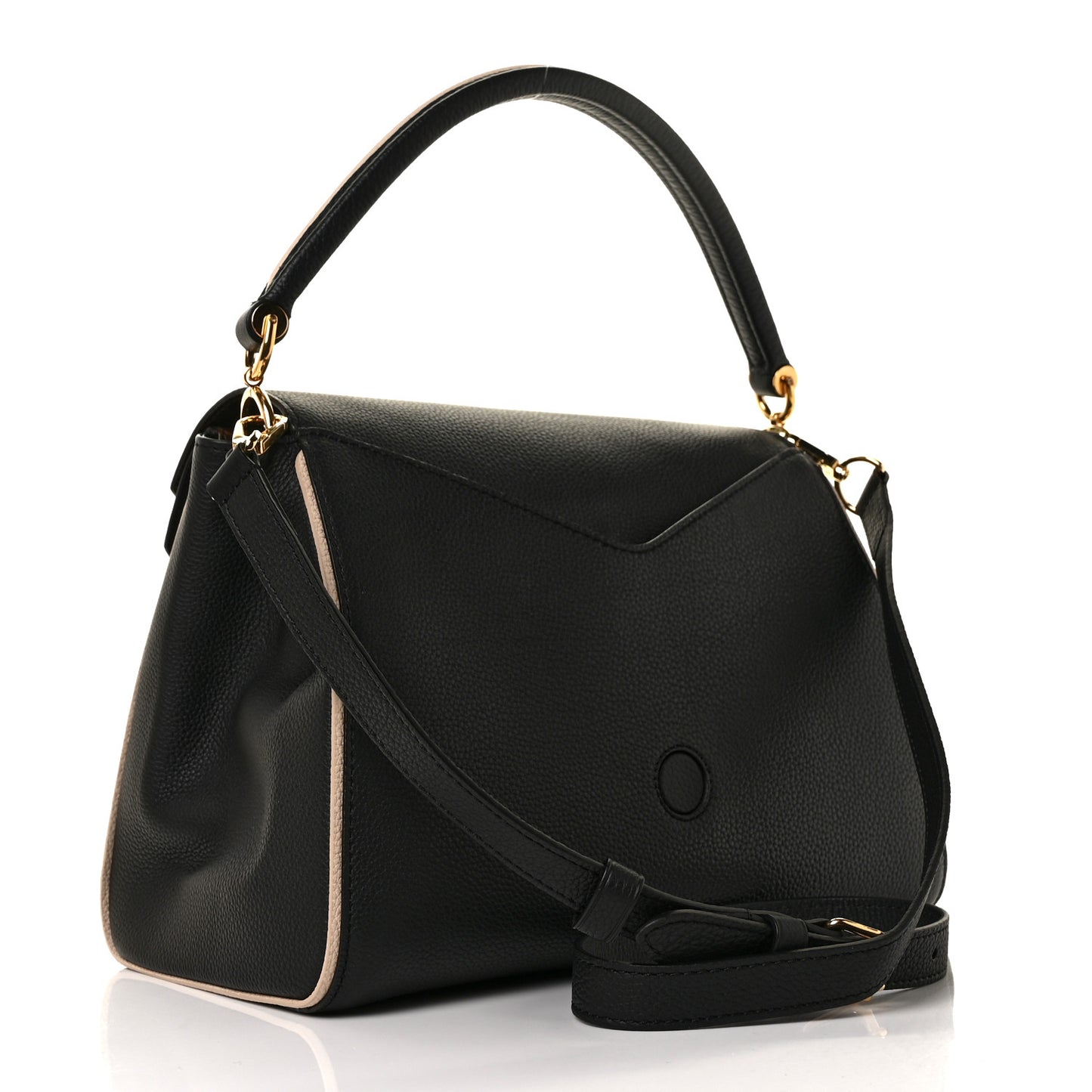 Monogram Double V Black