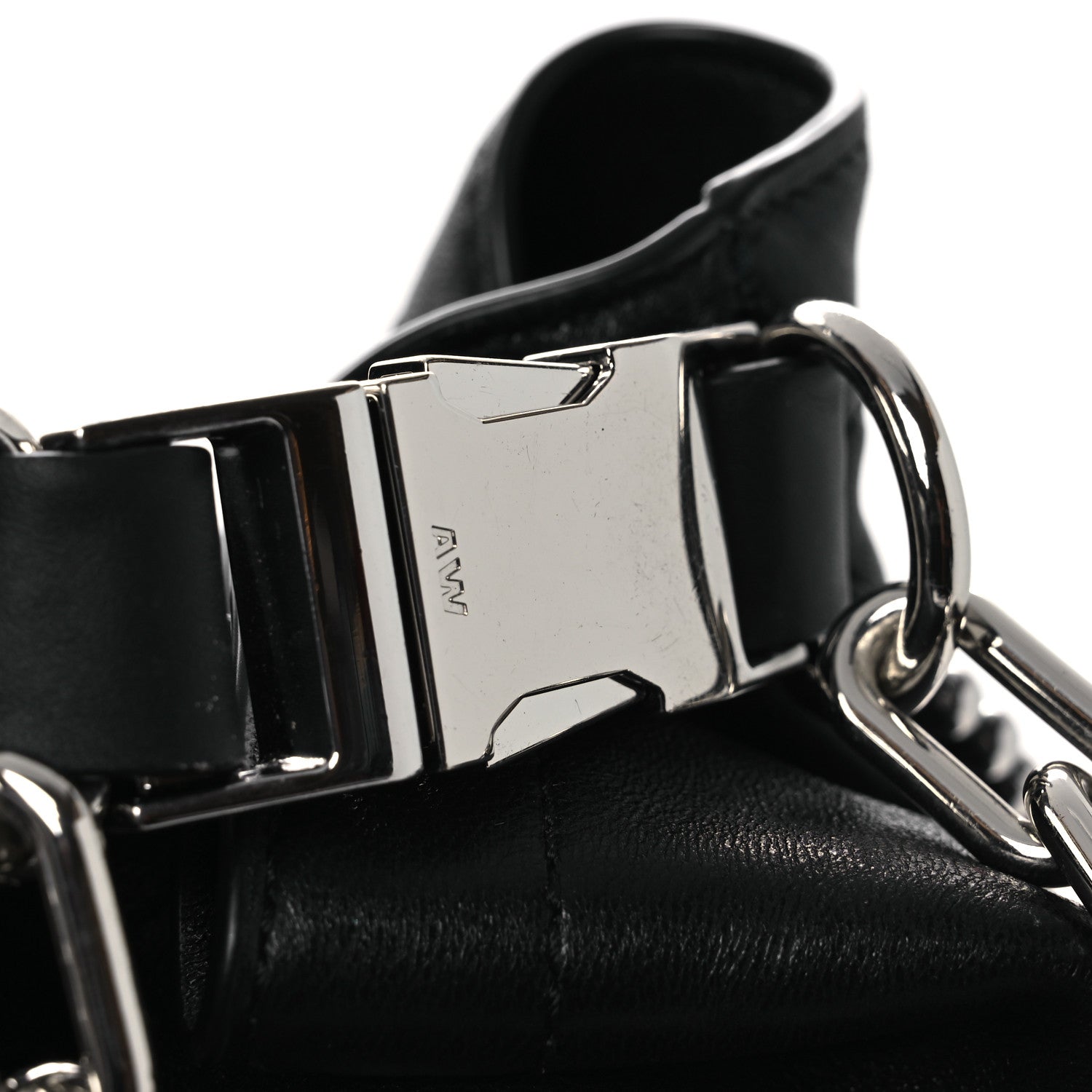 Alexander Wang Lambskin Attica Chain Dry Sack Bucket Bag Black 10 of 11