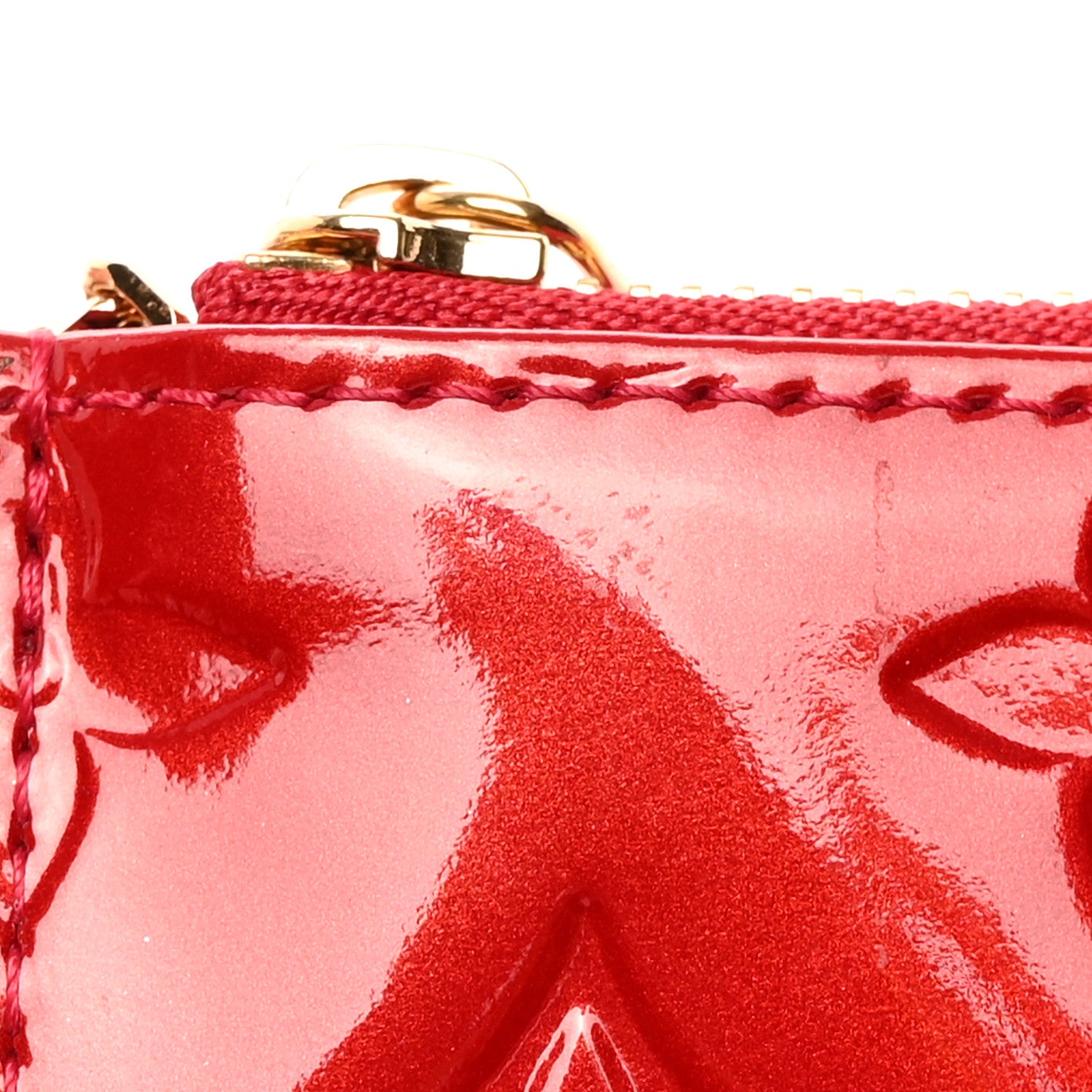 Louis Vuitton Vernis Key Pochette Pomme D'Amour 9 of 13