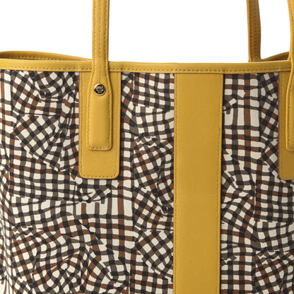 MCM Visetos Medium Liz Reversible Shopper Tote Cognac Yellow 16 of 16