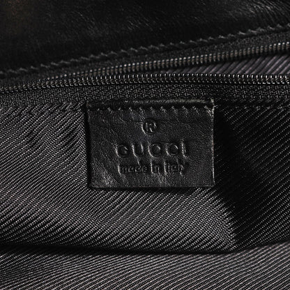 Gucci Monogram Canvas Medium Tote Black 6 of 7