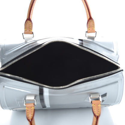 Louis Vuitton Epi Spaceship Embossed Speedy 25 Silver 5 of 9