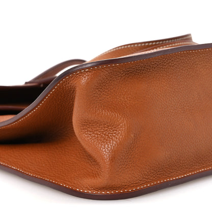 Hermes Barenia Faubourg Halzan 31 Fauve 8 of 9