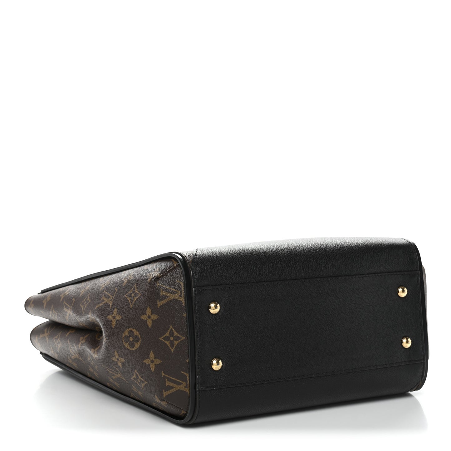 Calfskin Monogram Kimono Tote Black