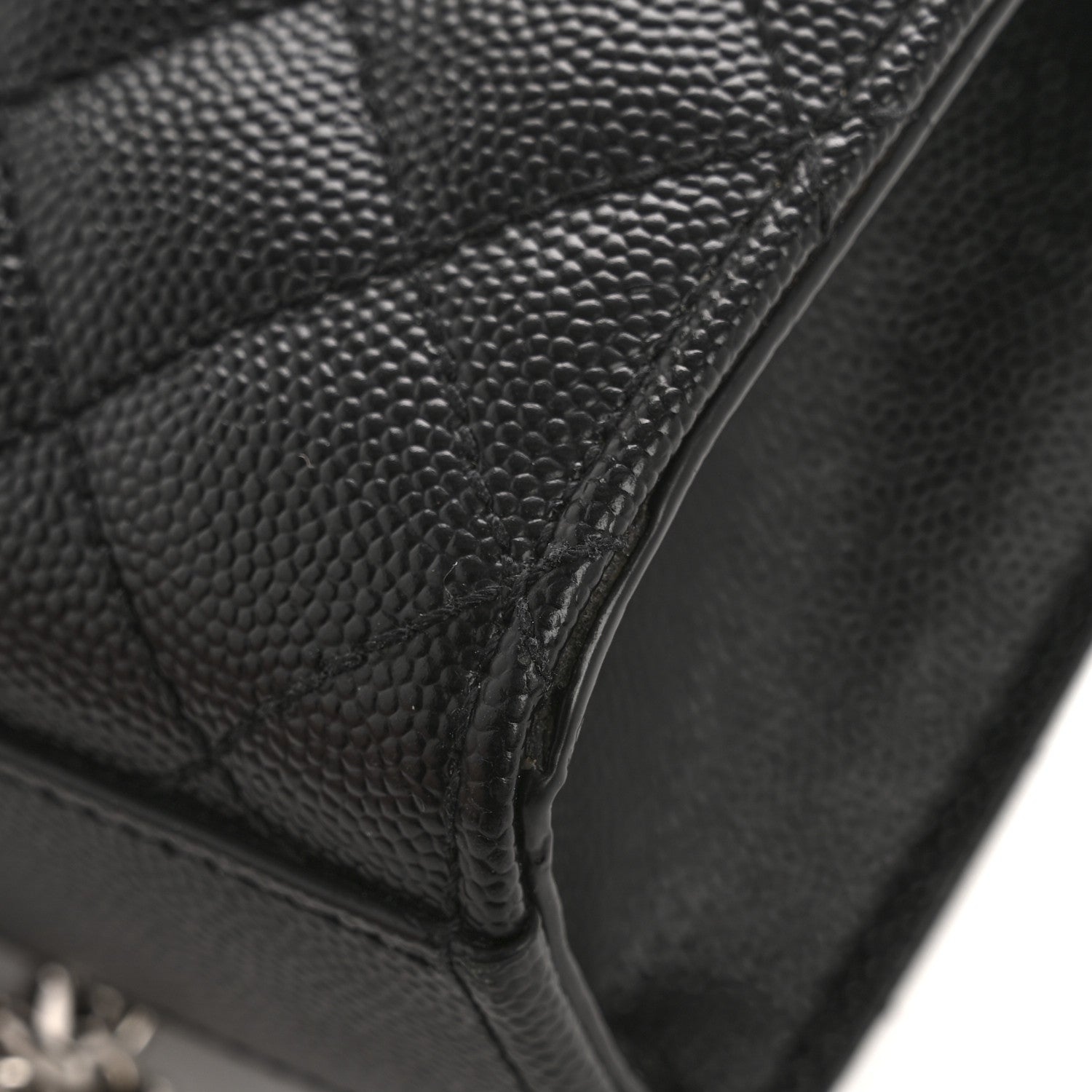 Saint Laurent Grain De Poudre Textured Mixed Matelasse Triquilt Small Monogram Satchel Black 13 of 14