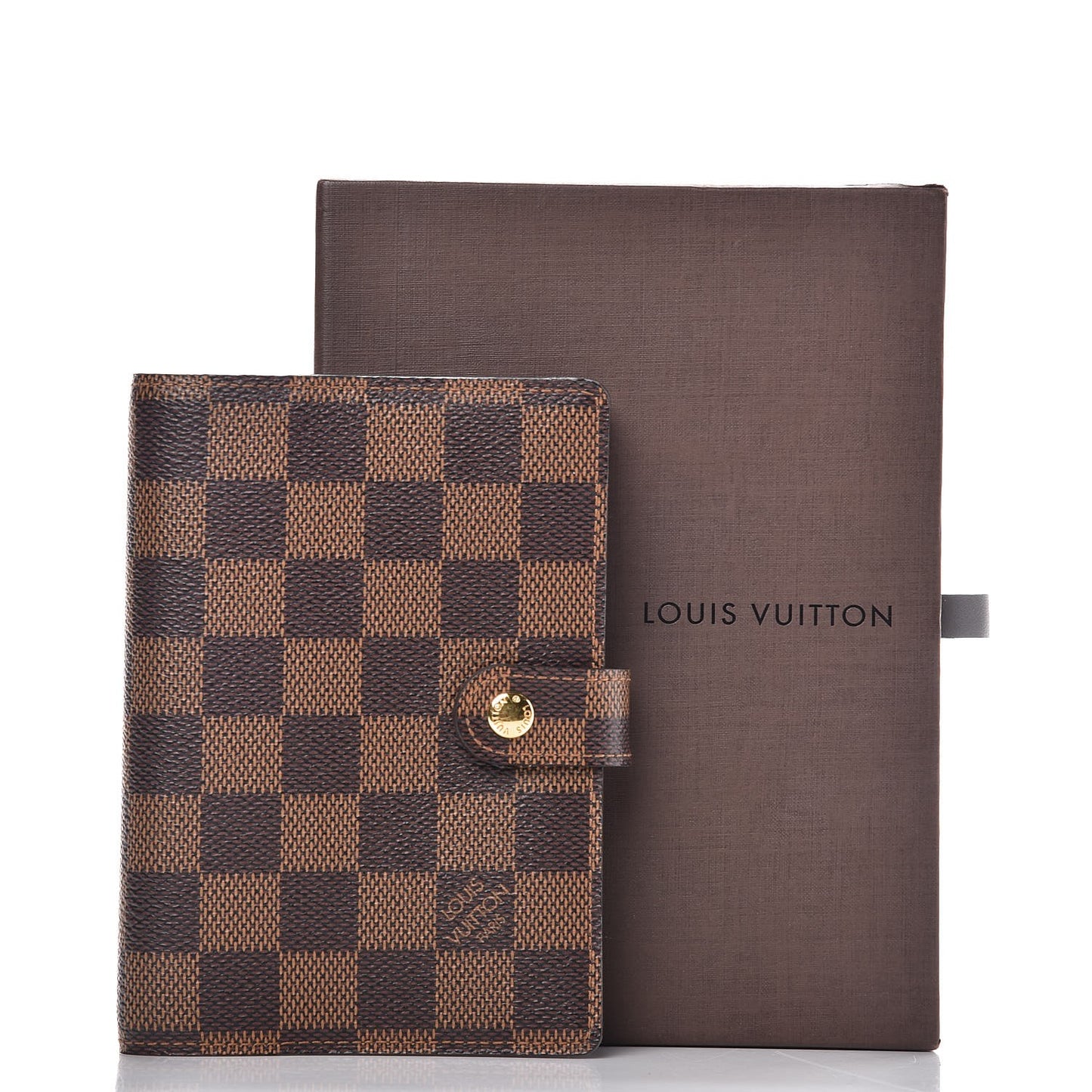 Damier Ebene Small Ring Agenda Cover