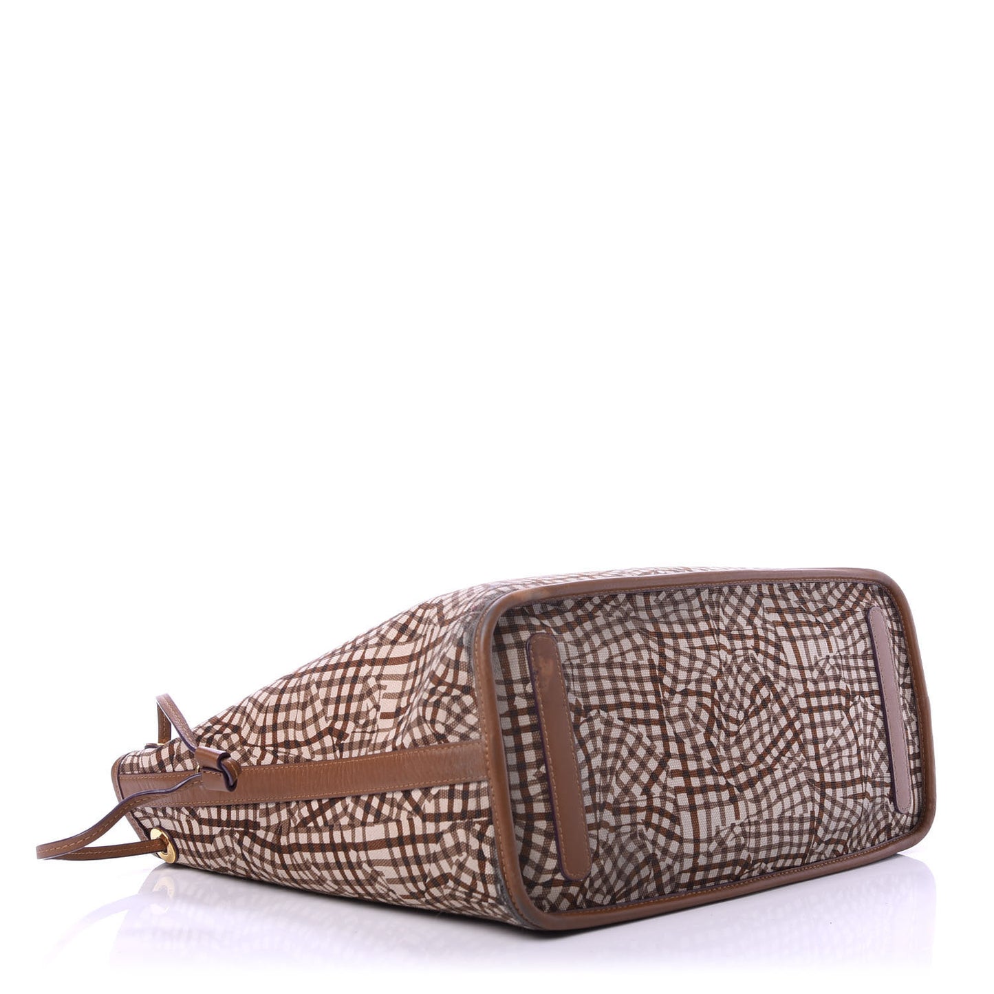 Visetos Medium Liz Reversible Shopper Tote Cognac