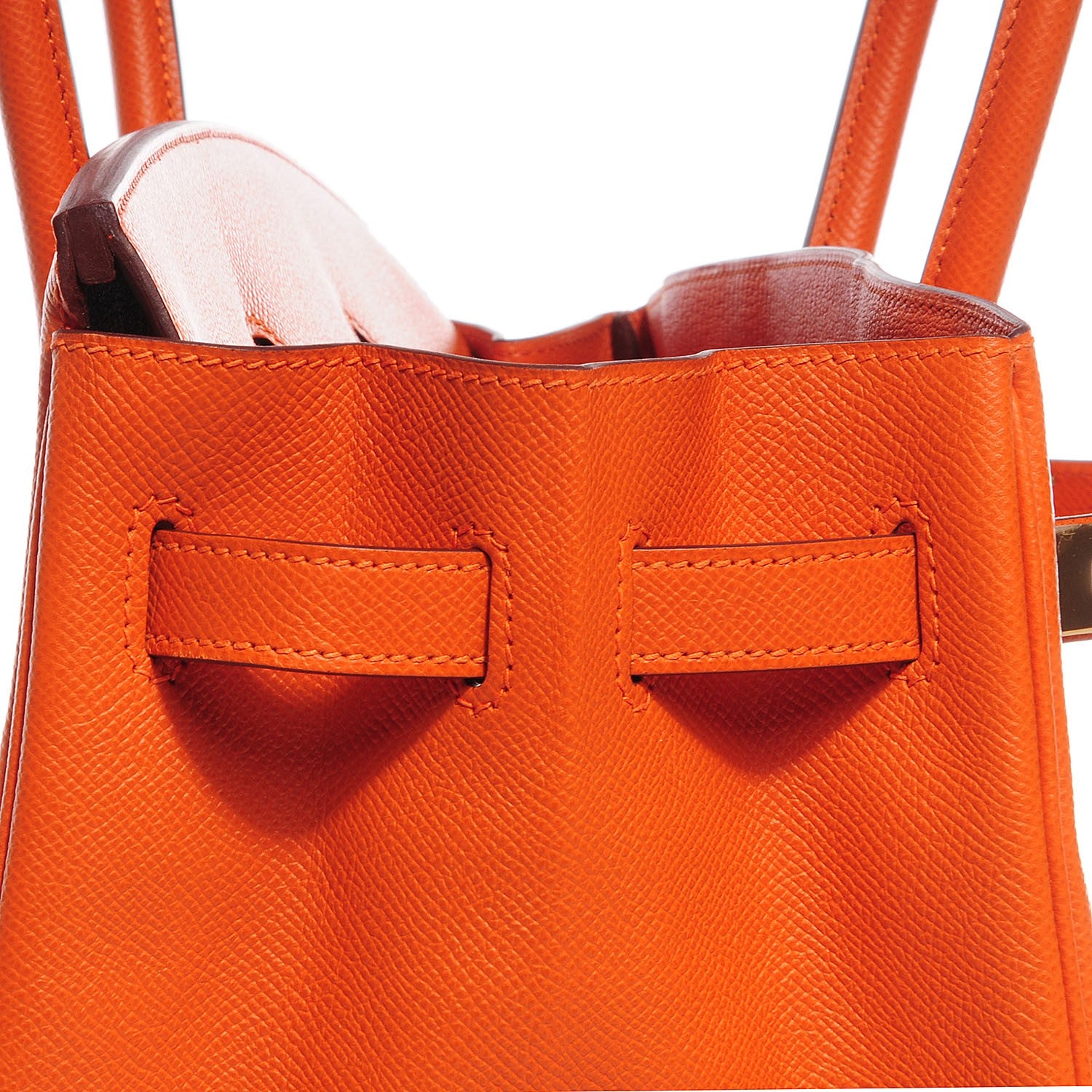 Hermes Epsom Birkin 35 Orange 10 of 28