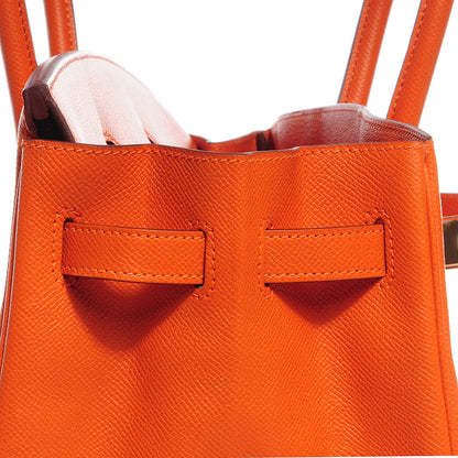 Hermes Epsom Birkin 35 Orange 10 of 28