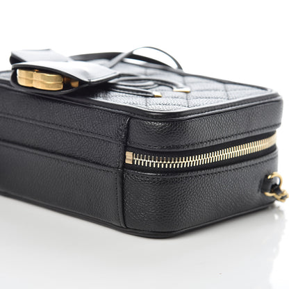 Chanel Caviar Quilted Small CC Filigree Vanity Case Black 9 of 10