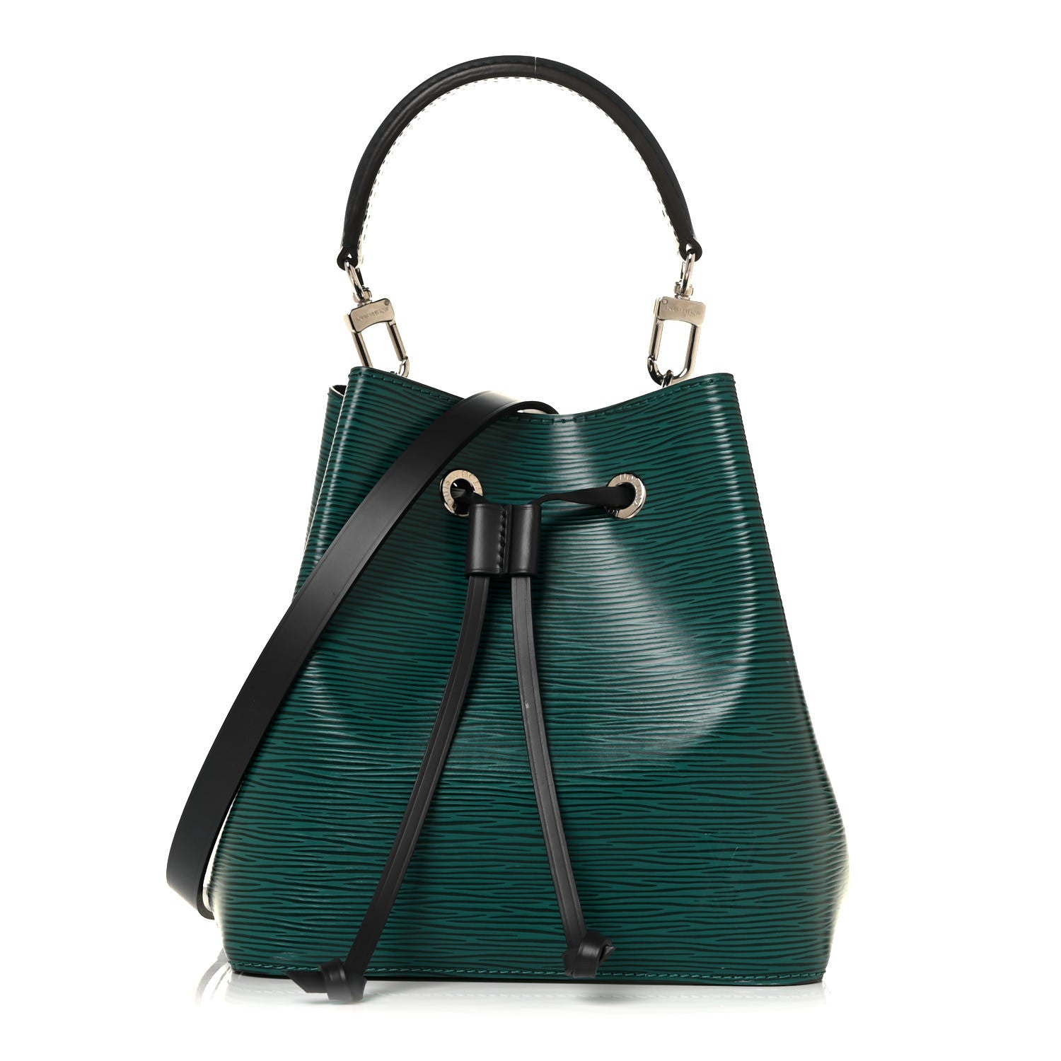 Louis Vuitton Epi Neonoe BB Emerald Green Indigo 1 of 8